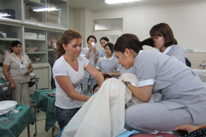 中南米研修生・周産期保健看護の学習
